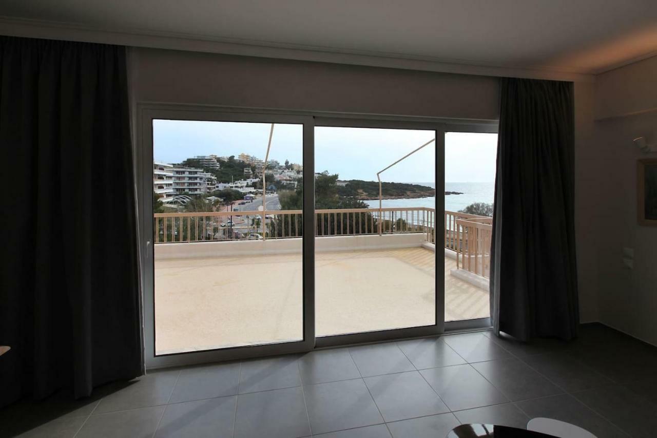 Seaside Renovated Top Floor Apartment Saronida Εξωτερικό φωτογραφία